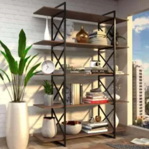 Biblioteca Librero Estilo Industrial Modelo (2)